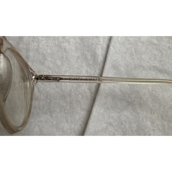 Warby Parker HASKELL 500 M 49-22-145 Crystal Clear Frames, FRAMES ONLY - Picture 5 of 8